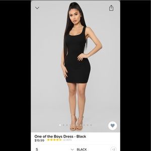 One of the Boys Dress Fashion Nova